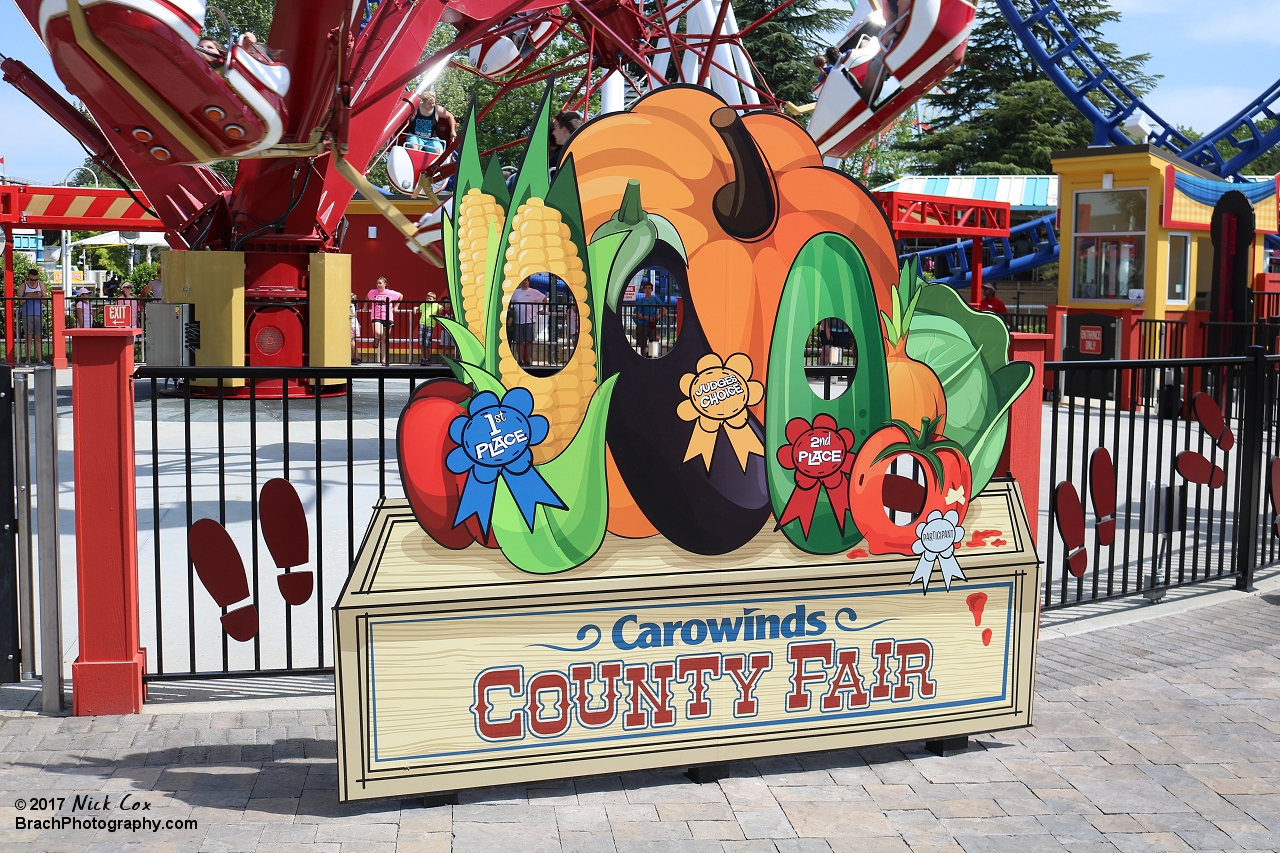 Decorations in the County Fair.