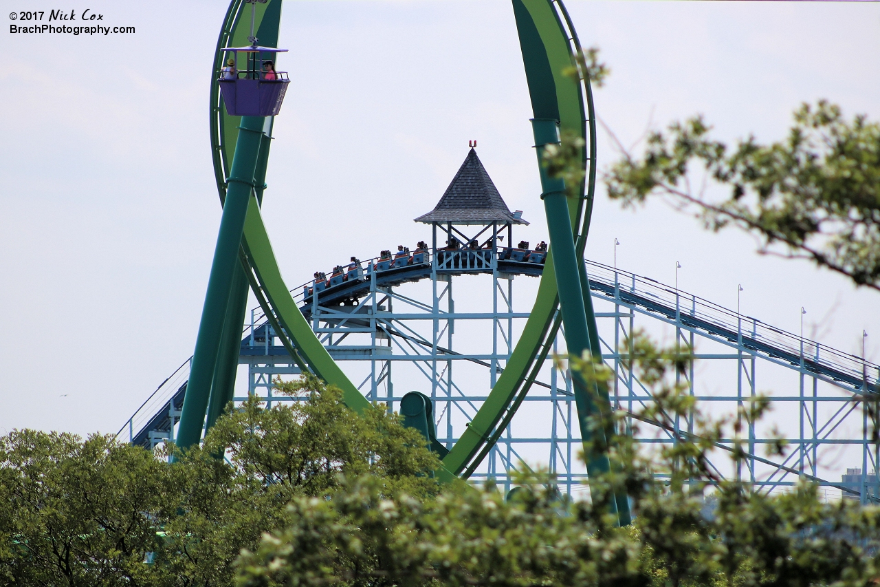 Blue Streak inside Raptor.