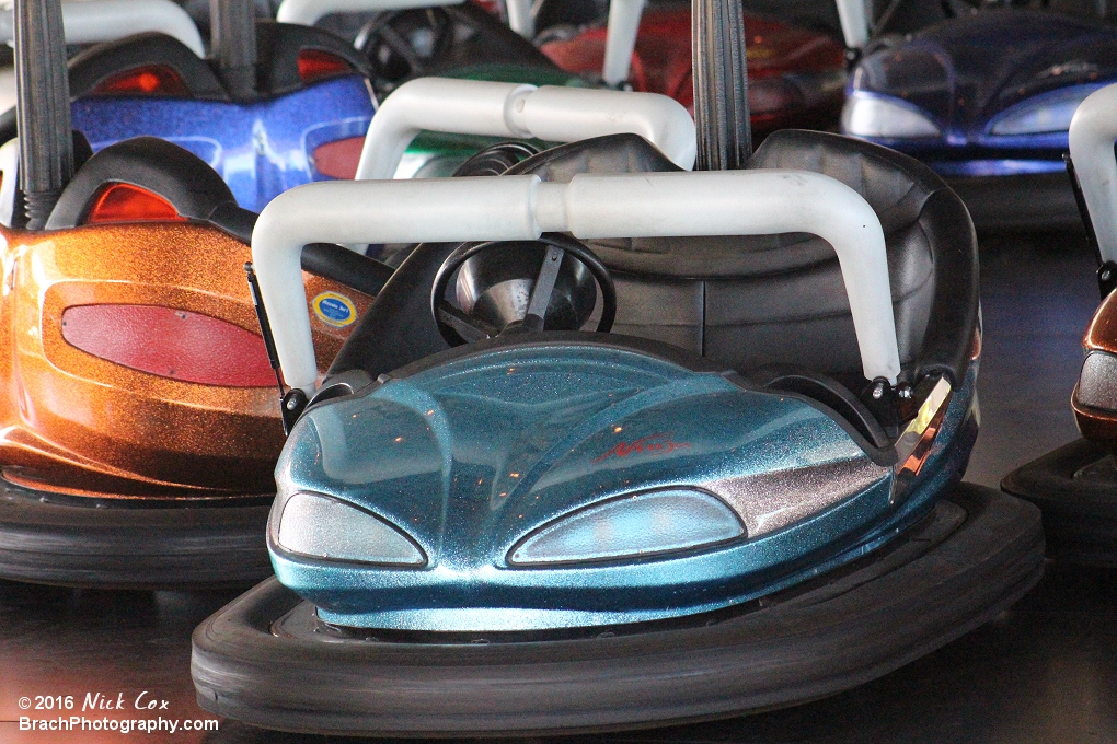 The bumper cars.