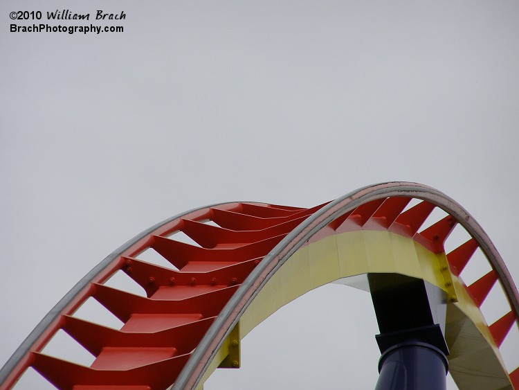 Closeup shot of one of the hills on Mantis.