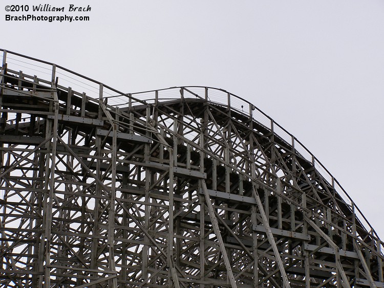 Top of the lift hill.