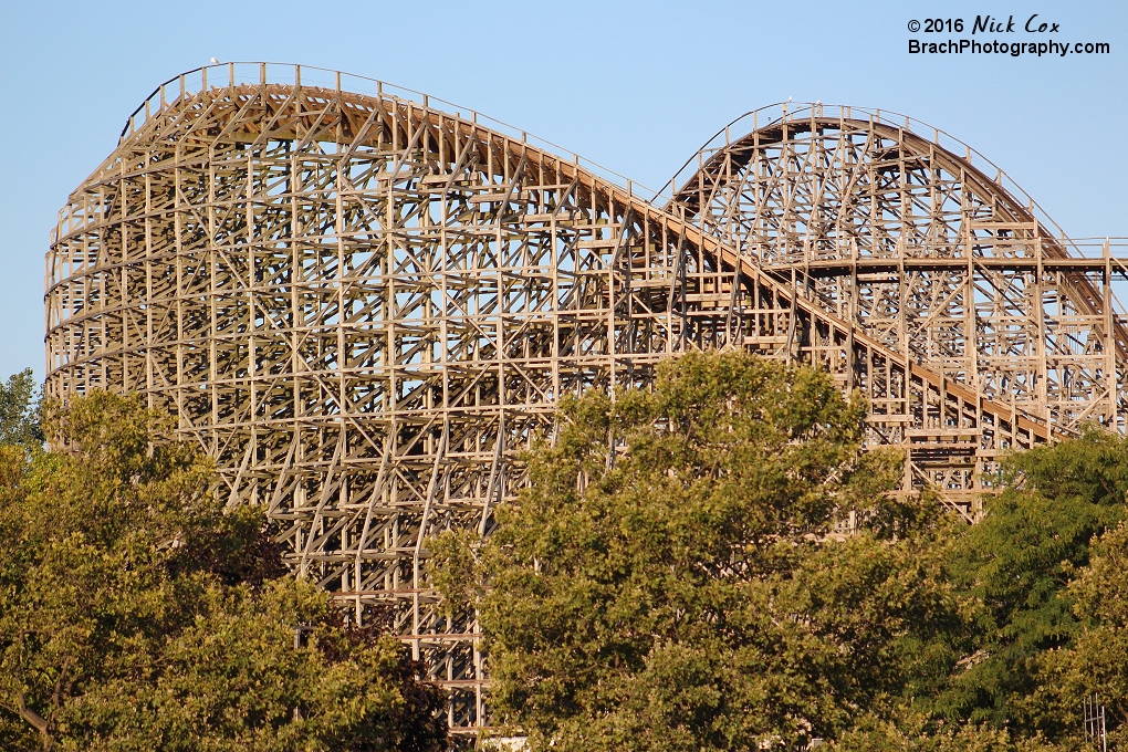 The huge structure of Mean Streak.