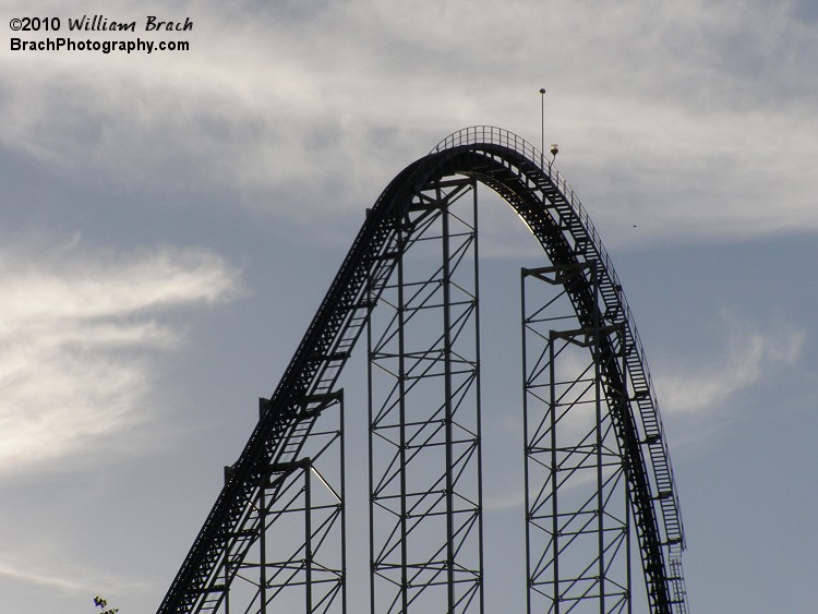 Millennium Force was the tallest and fastest in the world for only a few months.  On August 1, 2000, Steel Dragon 2000 opened at Nagashima Spa Land in Japan.  Steel Dragon 2000 beat Millennium Force by only 8ft. at 318ft tall and reaches a top speed of 95mph.