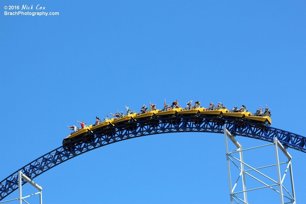 The first airtime hill.