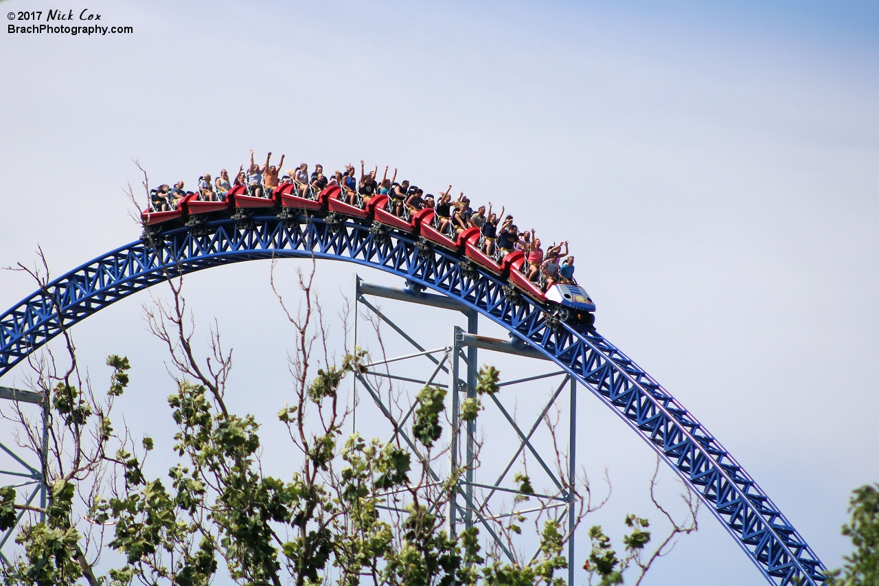 The first airtime hill.