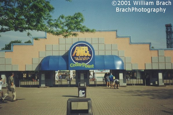 Cedar Point's main entrance.