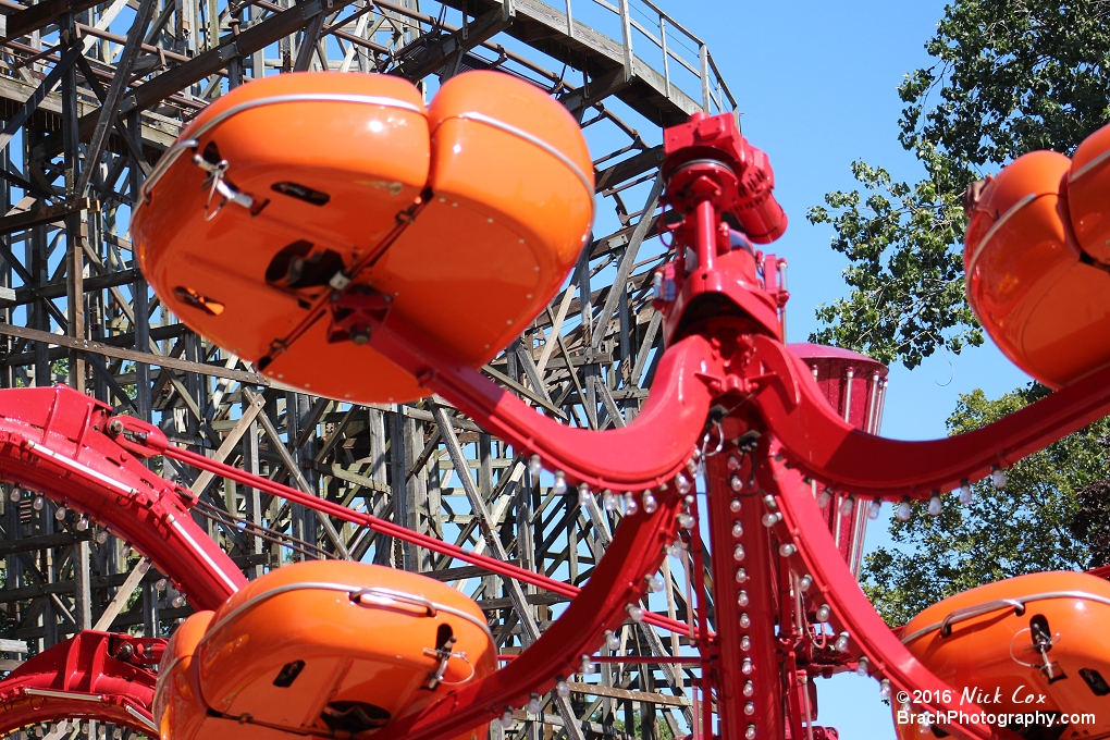 The gondolas of the Monster.