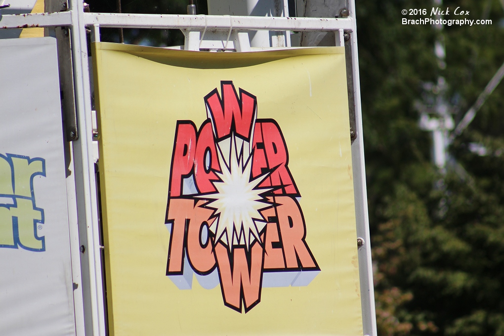 The logo on one of the gondolas.