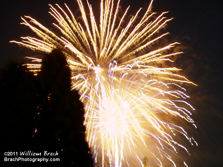 Fireworks at Dorney Park.