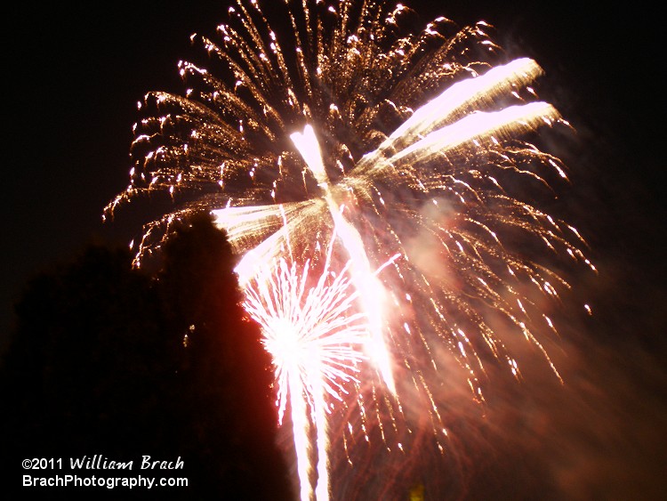 Dorney Park's fireworks show!