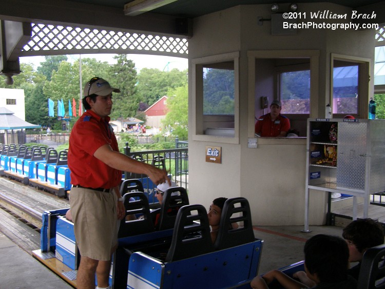 Inside the Thunderhawk station.