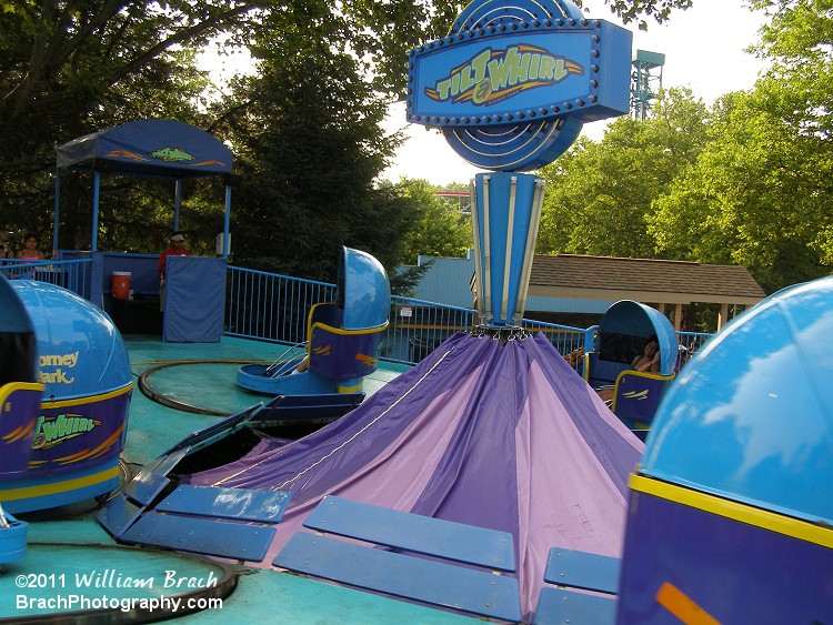 Overview of the Tilt-a-Whirl.