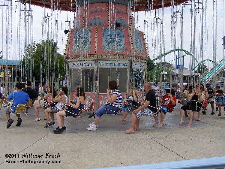 Dorney Park's Waveswinger ride.  A BrachPhotography Classic Ride.