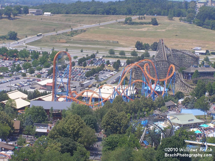 Fahrenheit from the Kissing Tower.