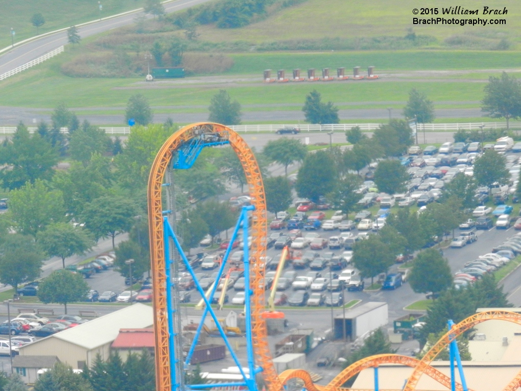 Seen from the Kissing Tower.