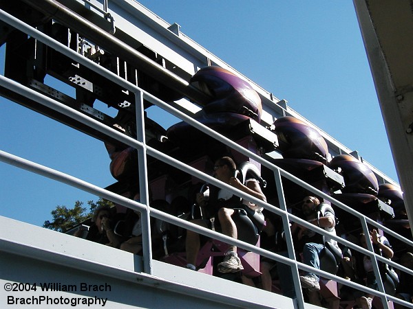 Great Bear train in the brake run.