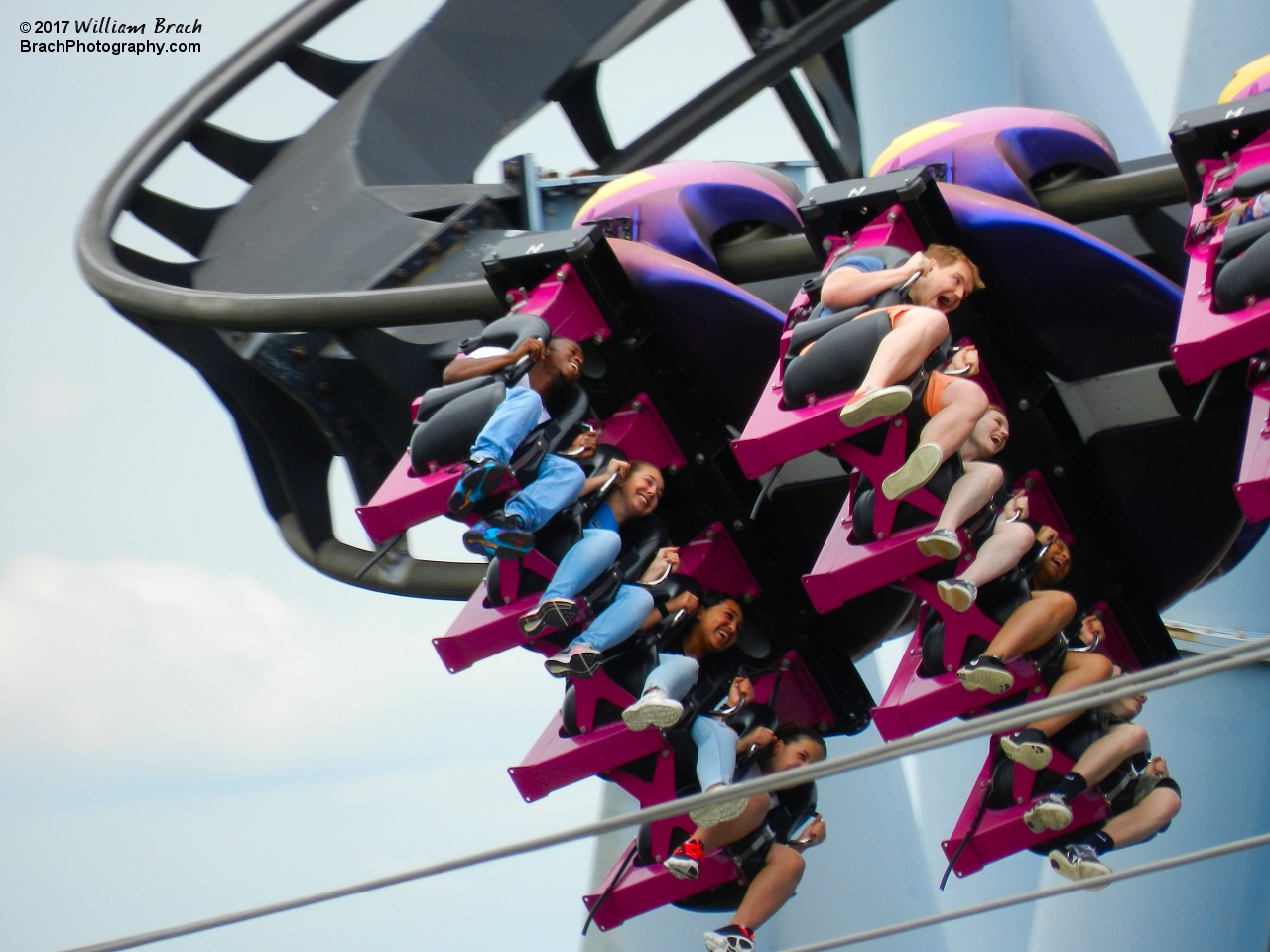 Great Bear in the helix after the lift hill.