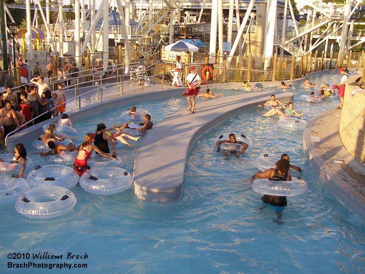 Hersheypark's Lazy River ride.  Formerly the white water rapids ride, converted into a lazy river for the 2009 season along with the new Boardwalk expansion.