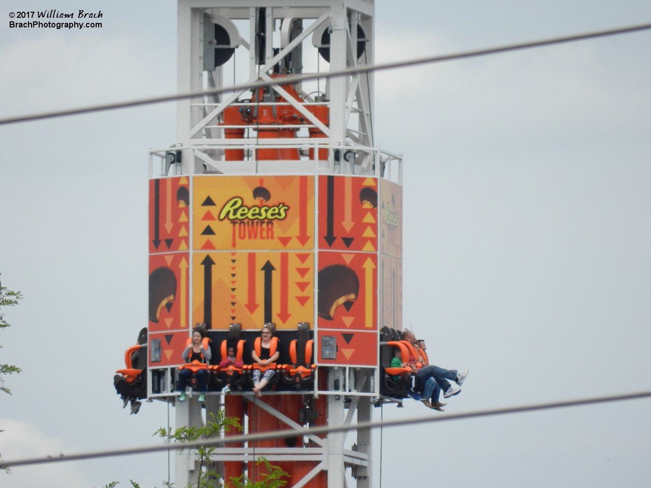 Shot Tower and Drop Tower ride.