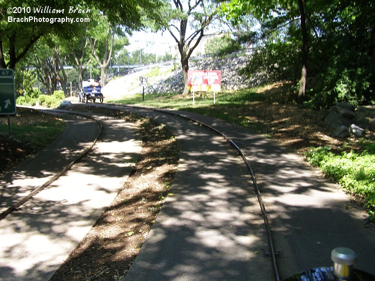 The Sunoco Twin Turnpike is a nice relaxing ride through the back part of Hersheypark.