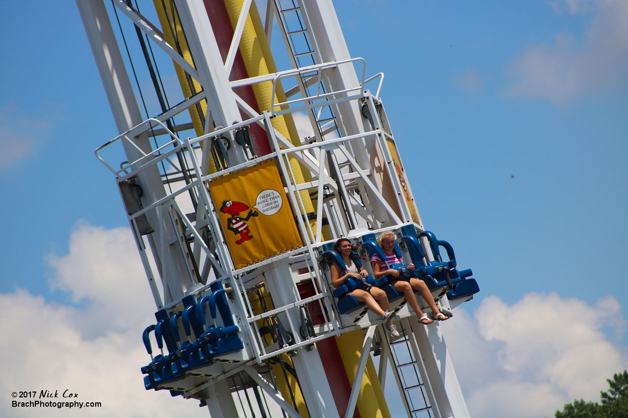 Their launched drop ride.