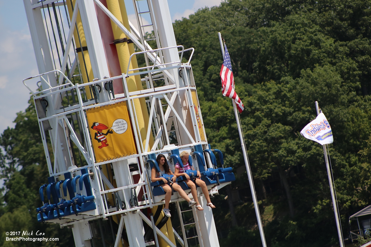 Their launched drop ride.