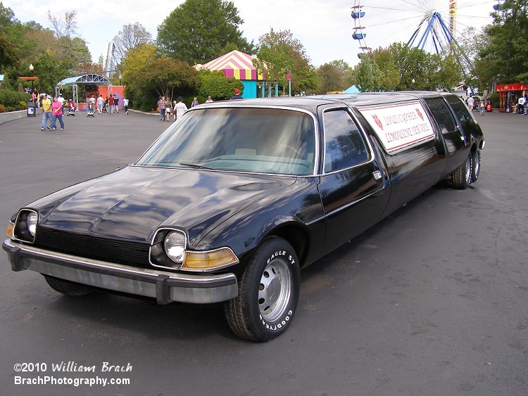 This Gremin Stretch-Limo was seen in the area where HyperSonic used to be.  Once it got dark out, the car was seen smoking with fog pouring out of it with flashing lights inside.