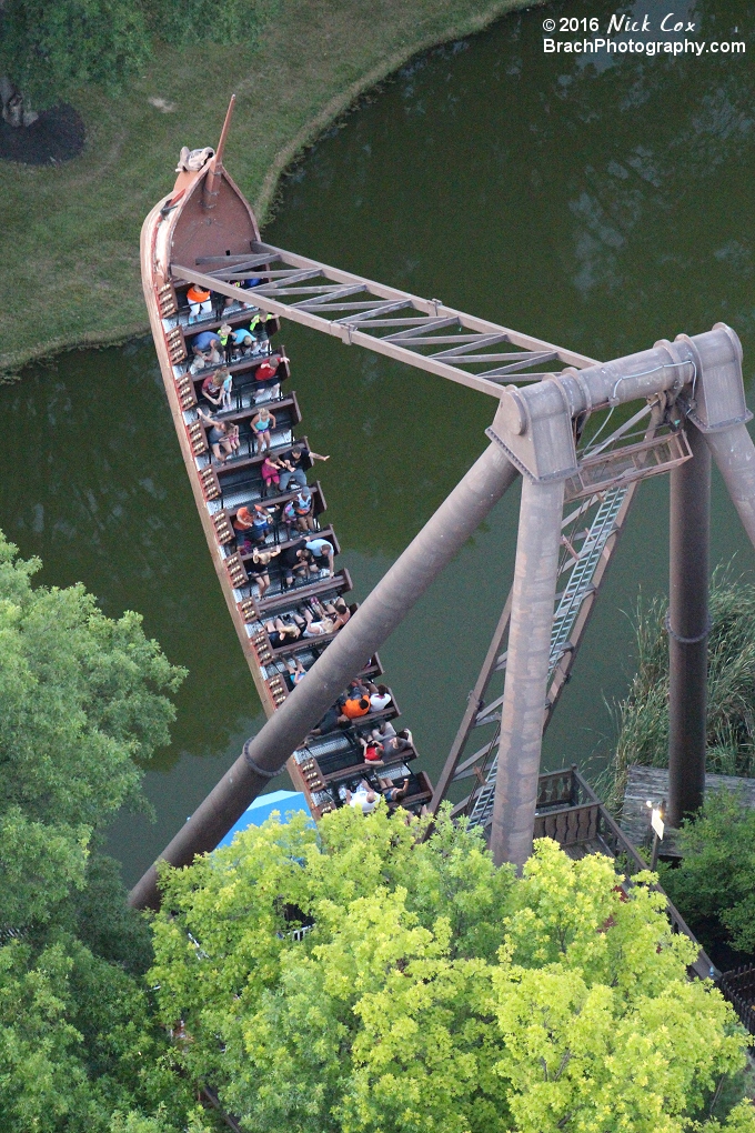 The ride from the Eiffel Tower.