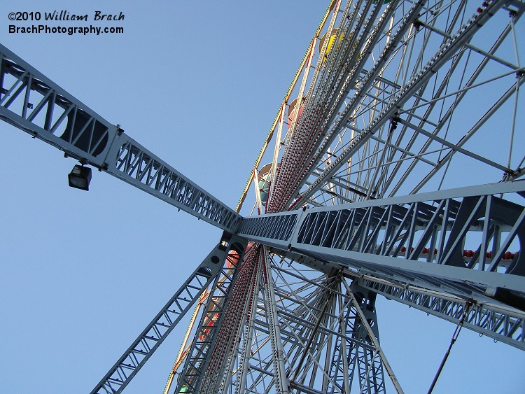 Doesn't this angle make the Giant Wheel appear to be much taller than it really is?