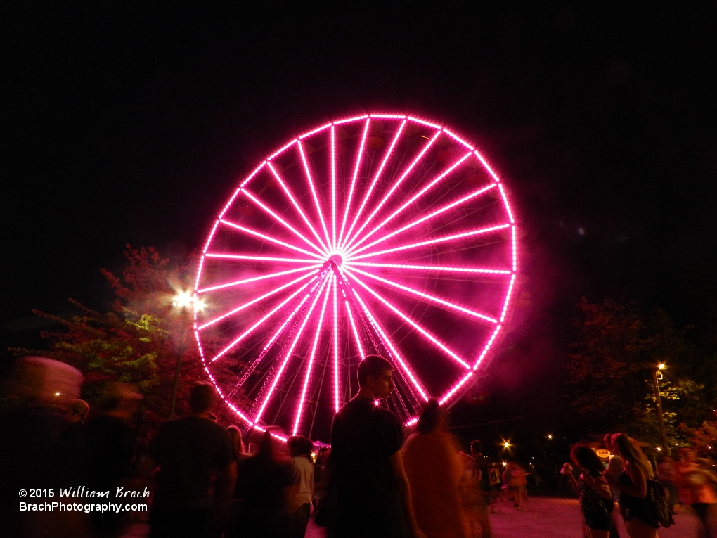 Giant Wheel sporting new LED lights for 2015.