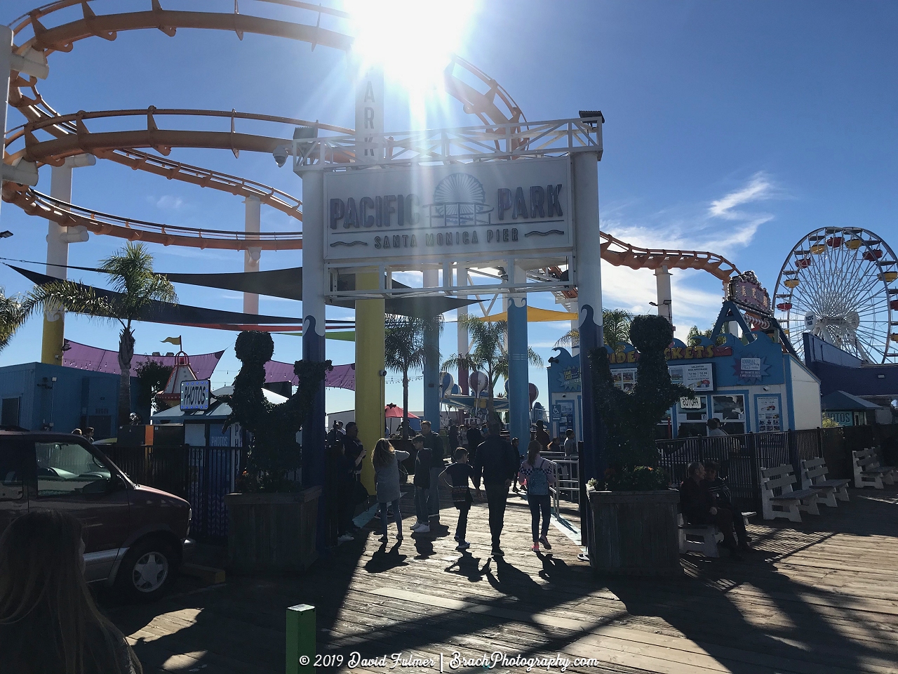 Entrance to Pacific Park.