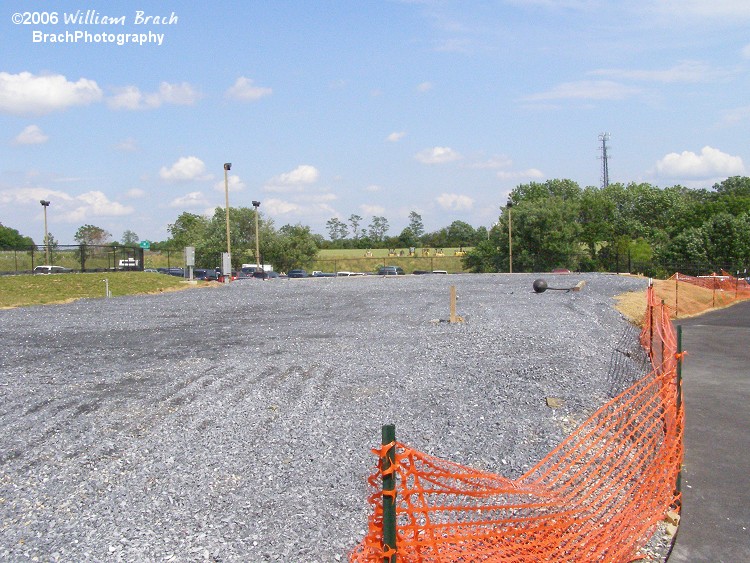 Land is all prepped for the construction of Wildcat!