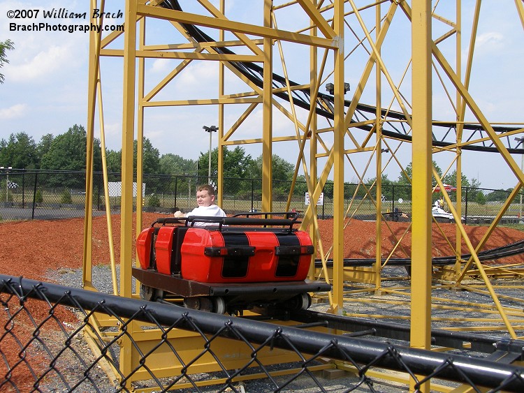 Photo taken by Laura - Beautiful car!  Taking a spin on Wildcat.