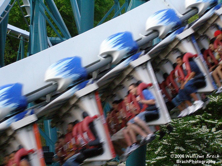 Train Rushin' by on the first drop.