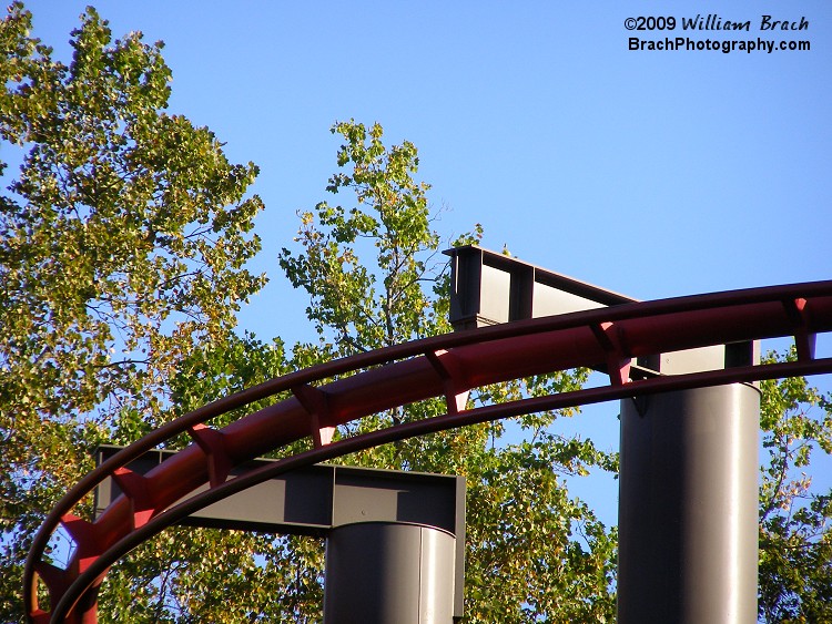 Train cars would swing out so far on this coaster, it's like flying almost.