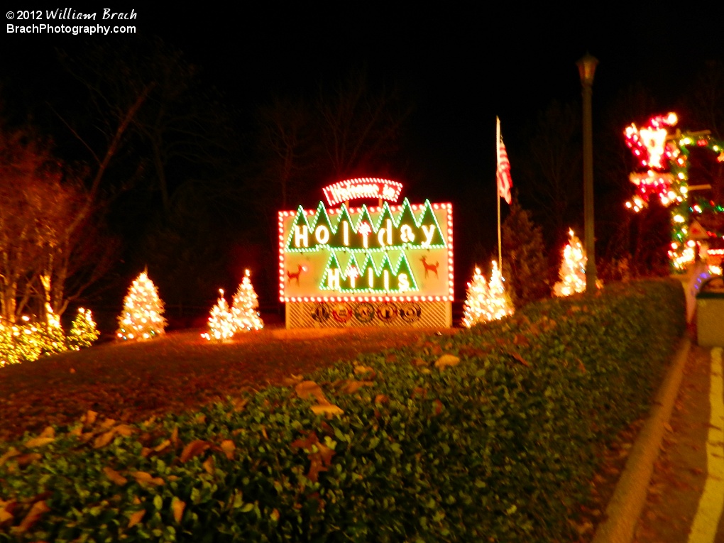 Welcome to Holiday Hills at Busch Garden's Christmas Town!