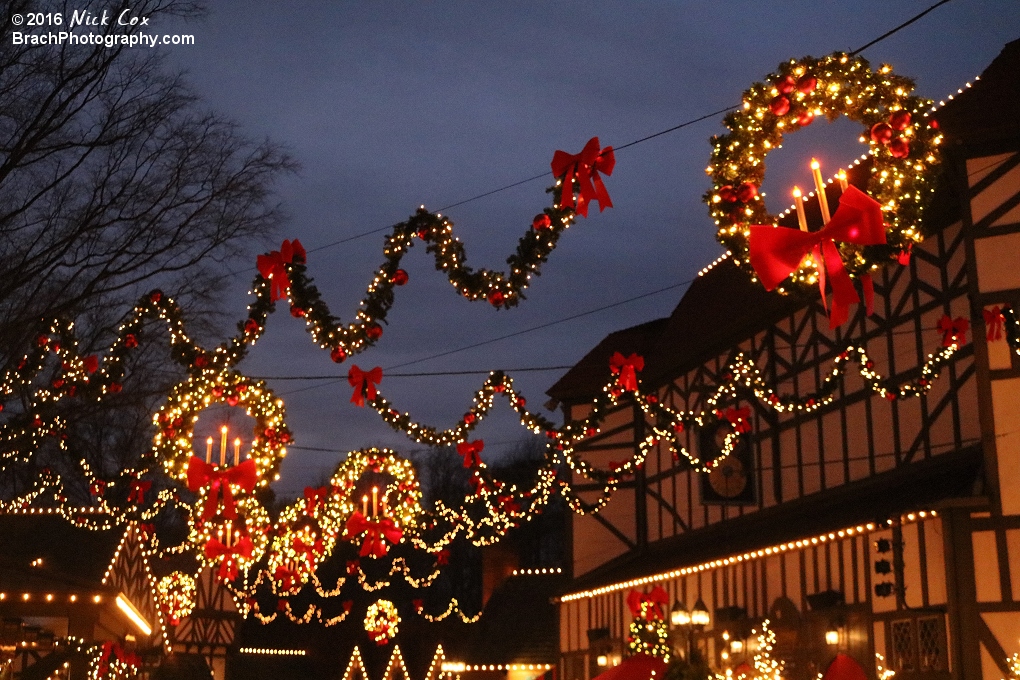 Lights in England.