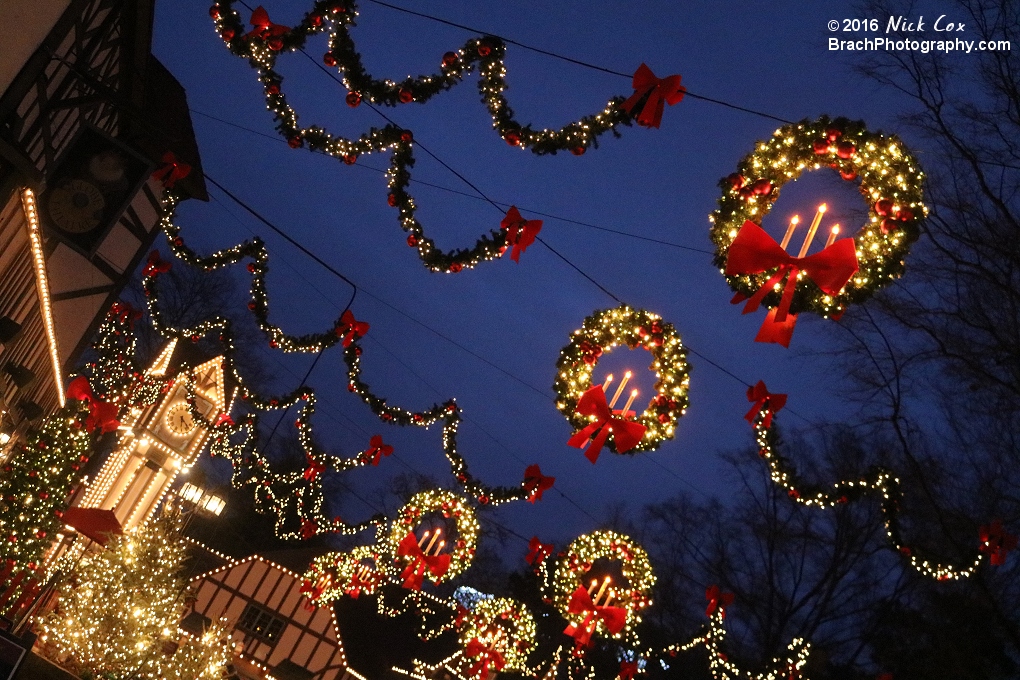 Lights in England.