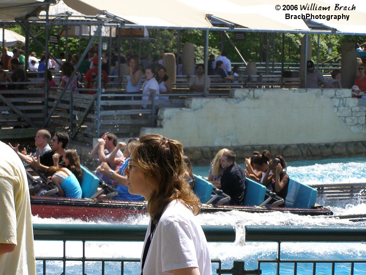 The Coaster Crew riding Escape from Pompeii!