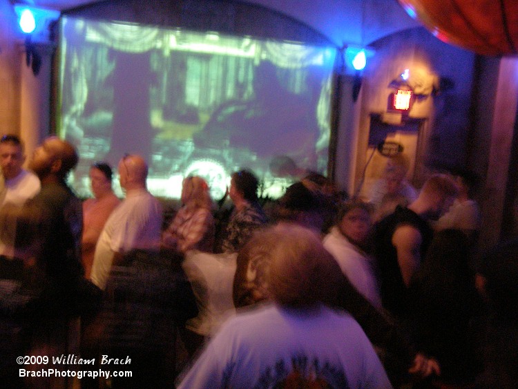 When Curse of DarKastle opened in 2005, this room was used as a Pre-Ride staging area where guests would be treated to the legend behind the ride.