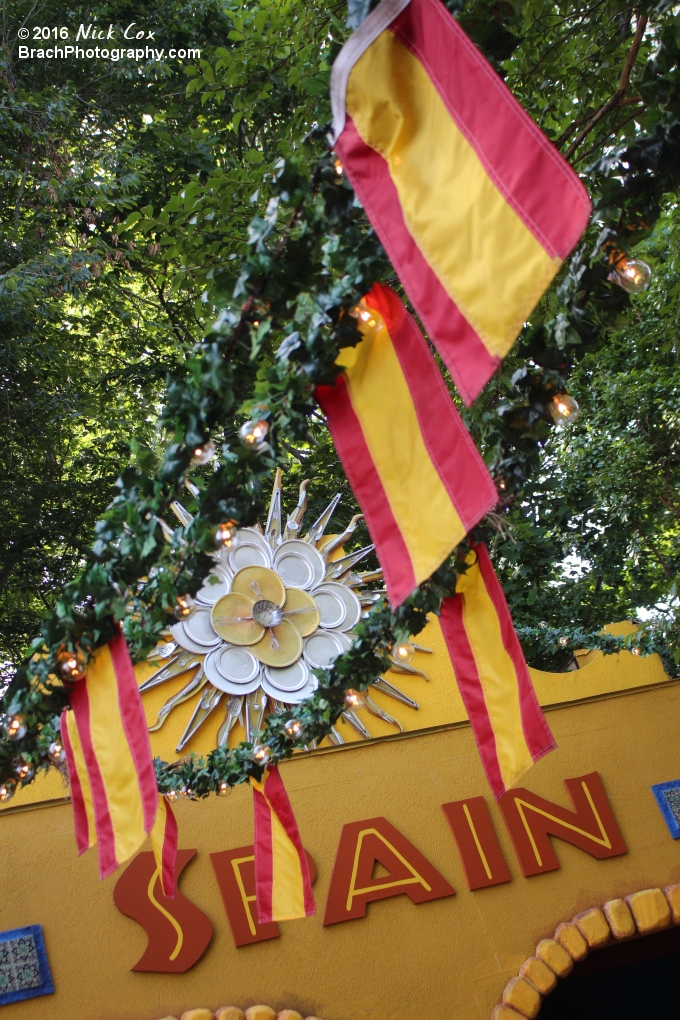 Food and Wine's Spain booth.