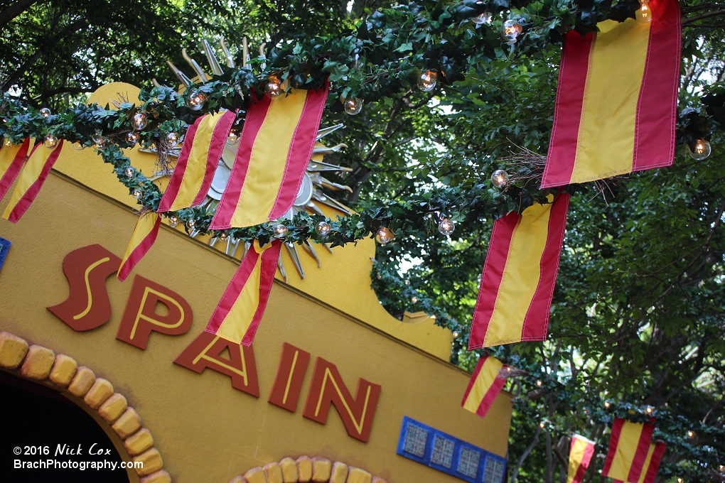 Food and Wine's Spain booth.