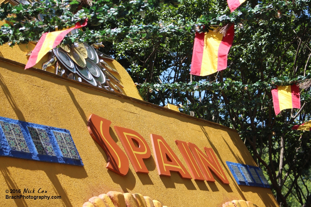 Food and Wine's Spain booth.