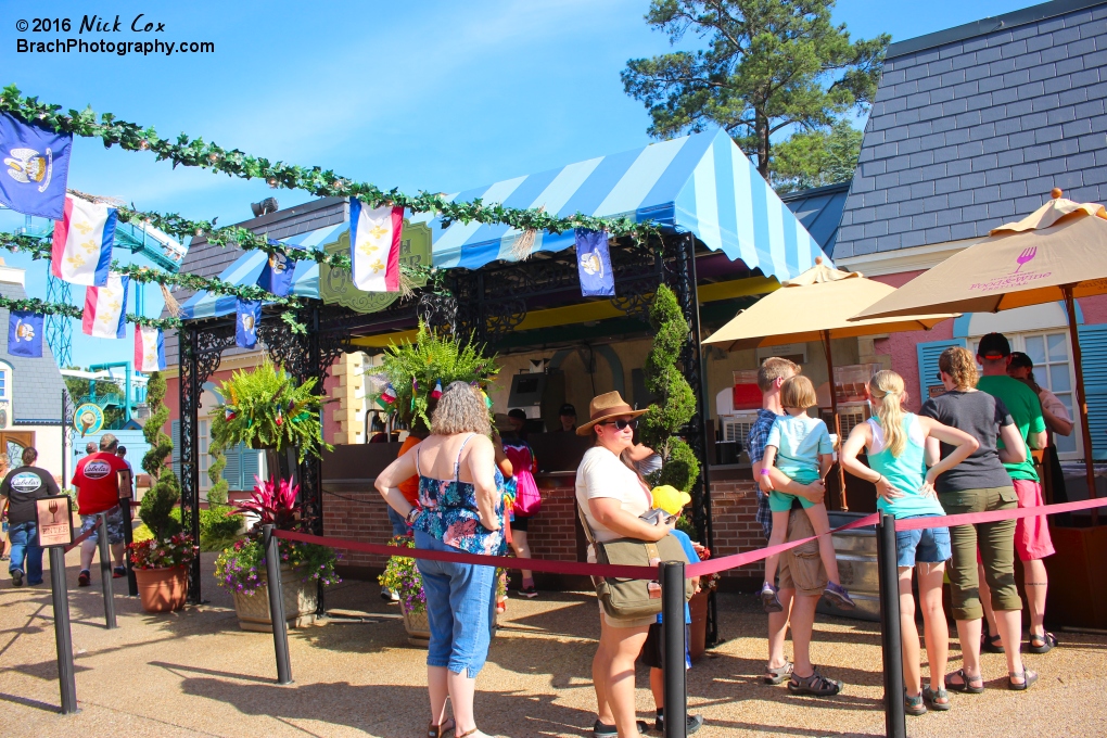 Food and Wine's French Quarter booth.