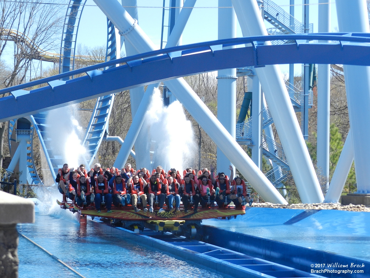 Splashdown on Griffon.