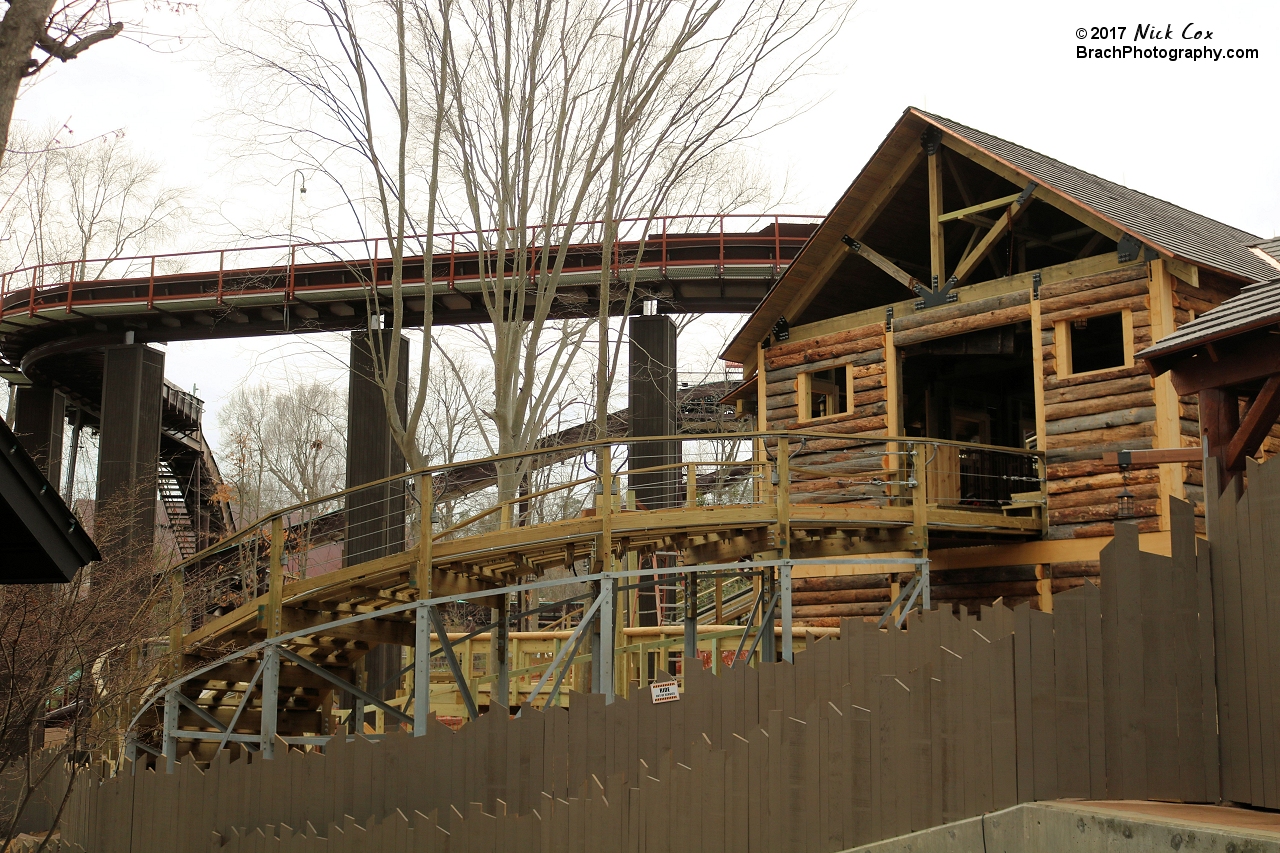 The station of the new GCI coaster.