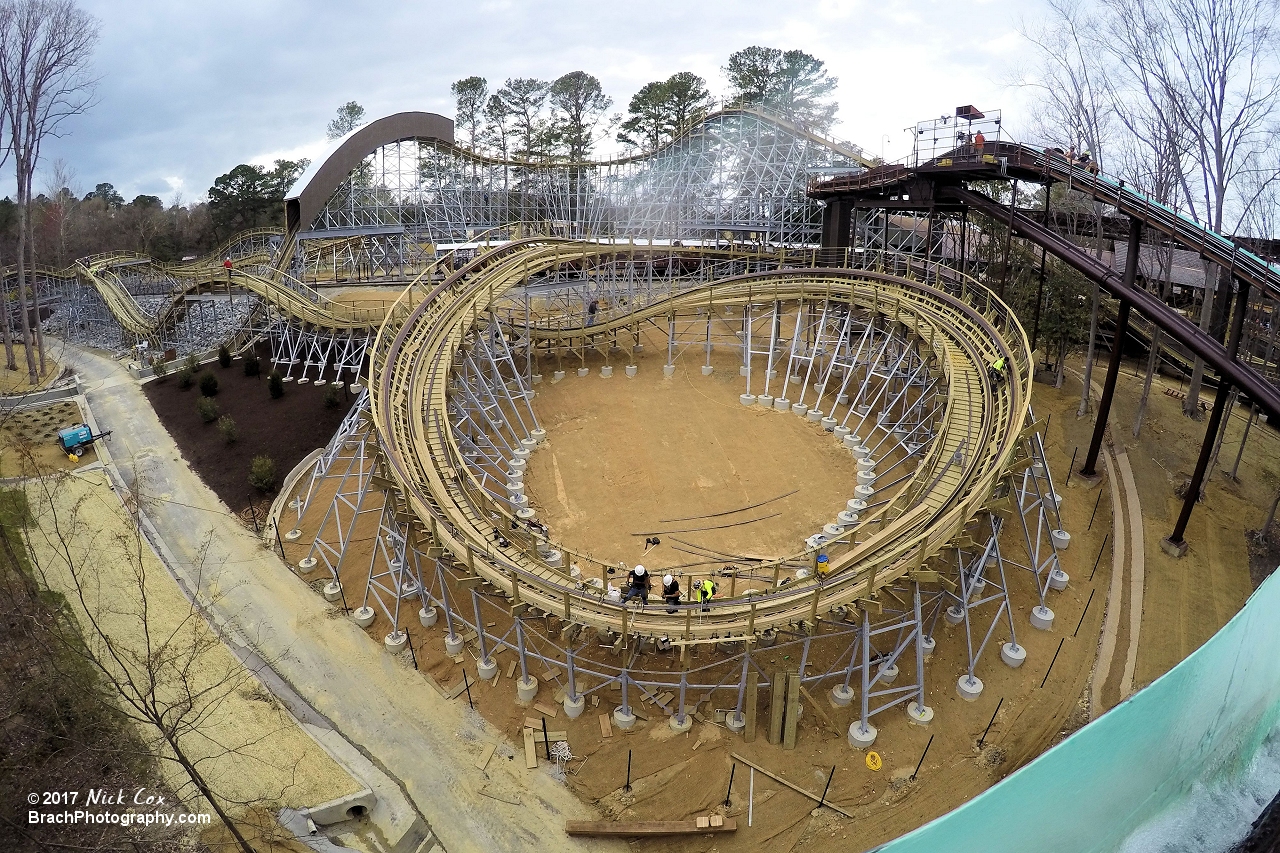 InvadR as seen from the Log Flume.