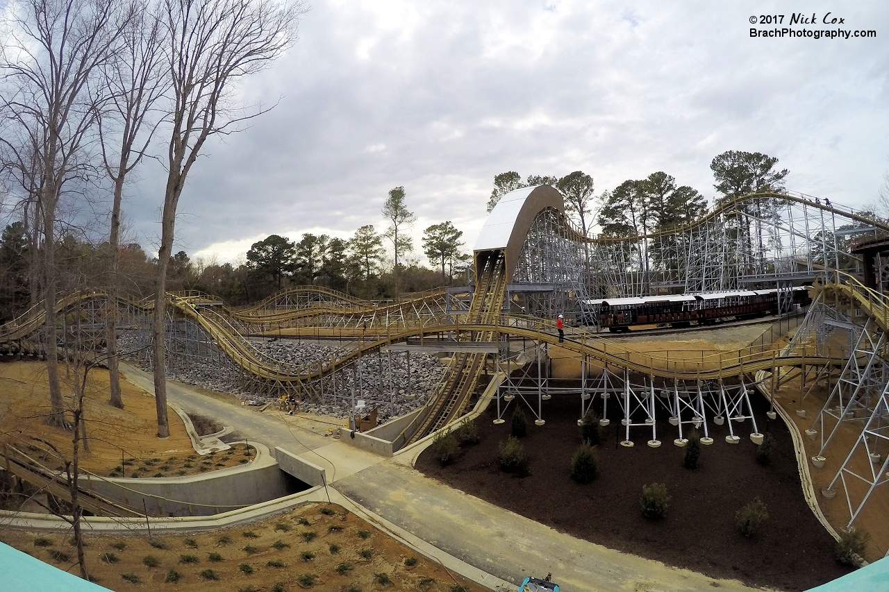 InvadR as seen from the Log Flume.