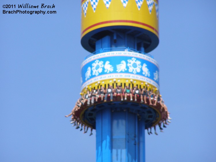 Introducing the NEW for 2011 attraction at Busch Gardens Williamsburg - MACH TOWER!