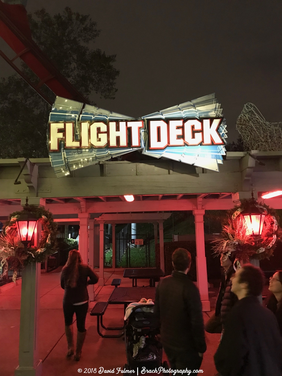 Entrance area to Flight Deck.